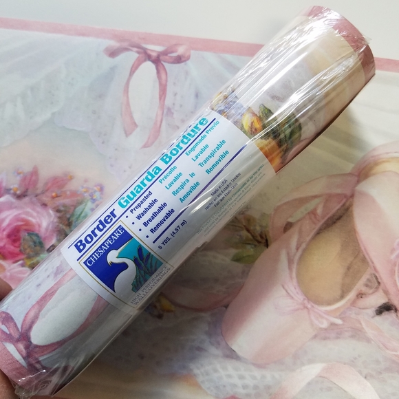 Wallpaper Border Ballet Slippers Girl's Room - Picture 6 of 6